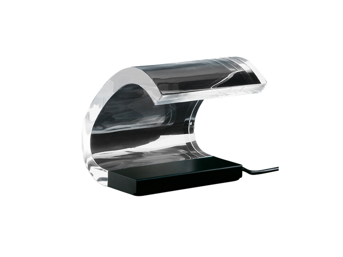 Oluce Acrilica Table Lamp Black