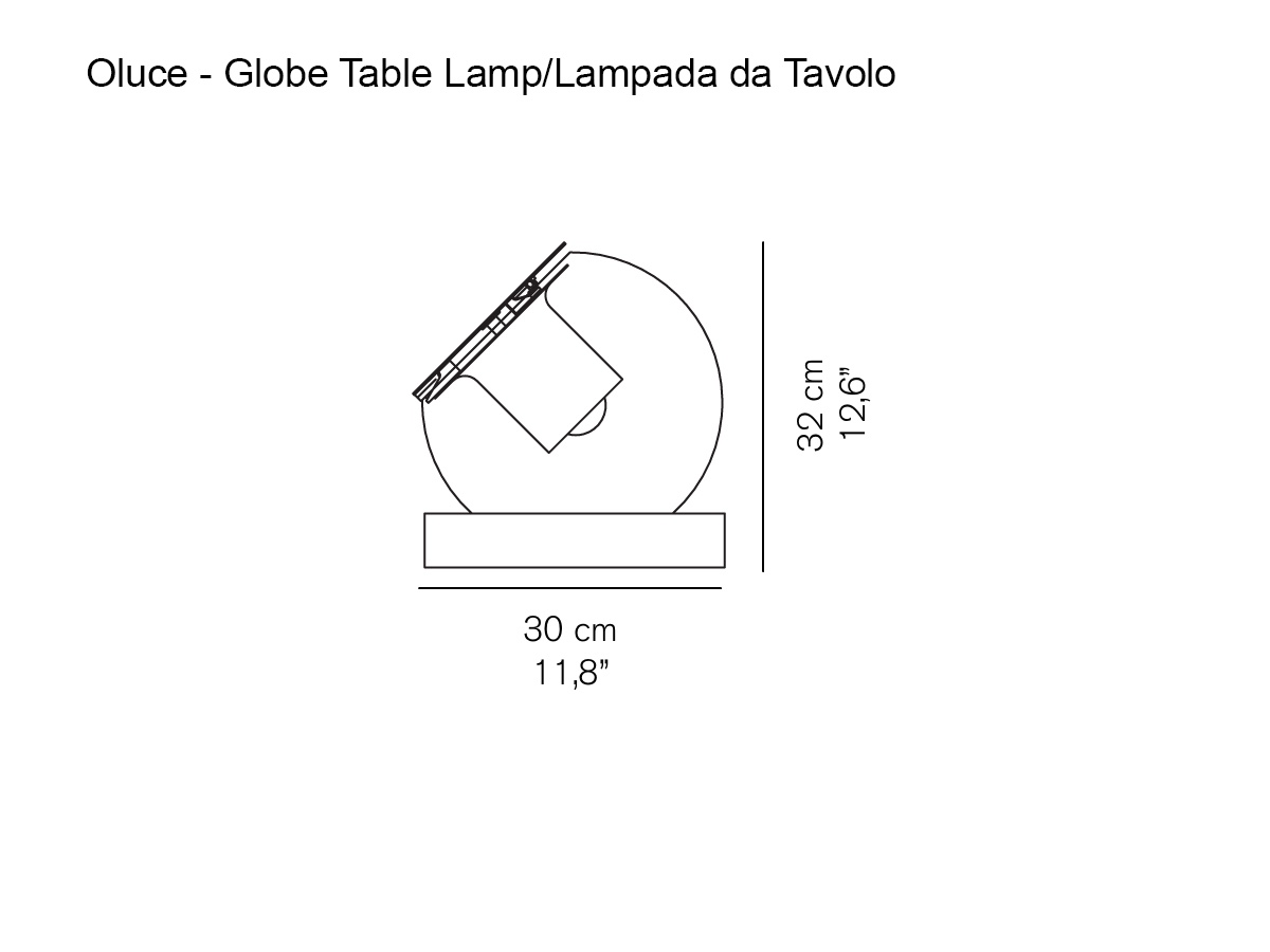 Oluce The Globe Table Lamp