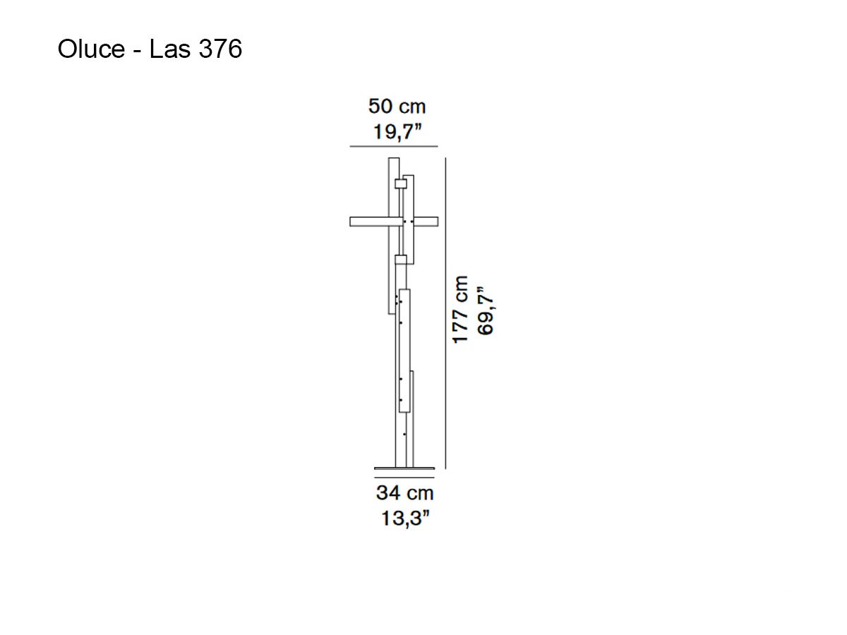 Oluce Las Floor Lamp