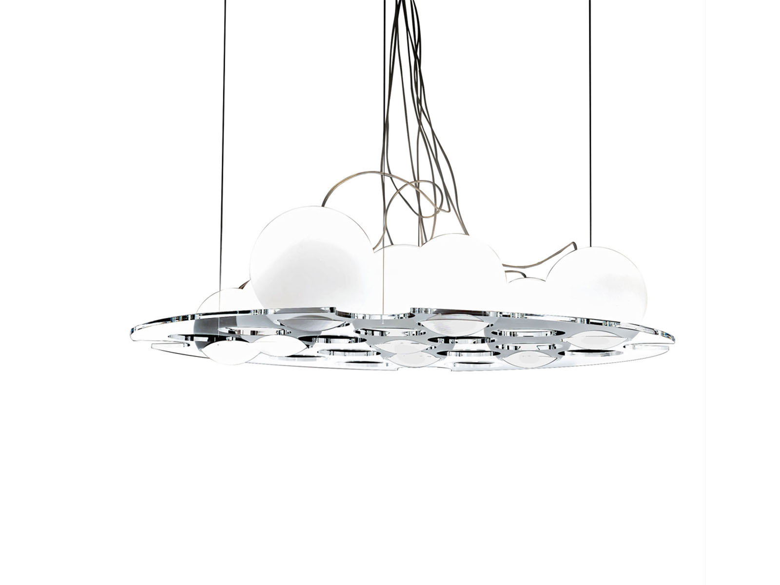 Oluce Plateau 476 Suspension Lamp