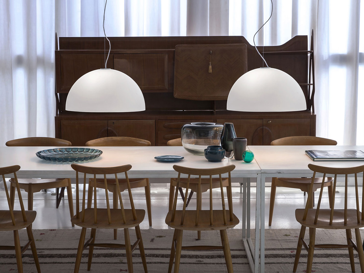 Oluce Sonora 411 Suspension Lamp
