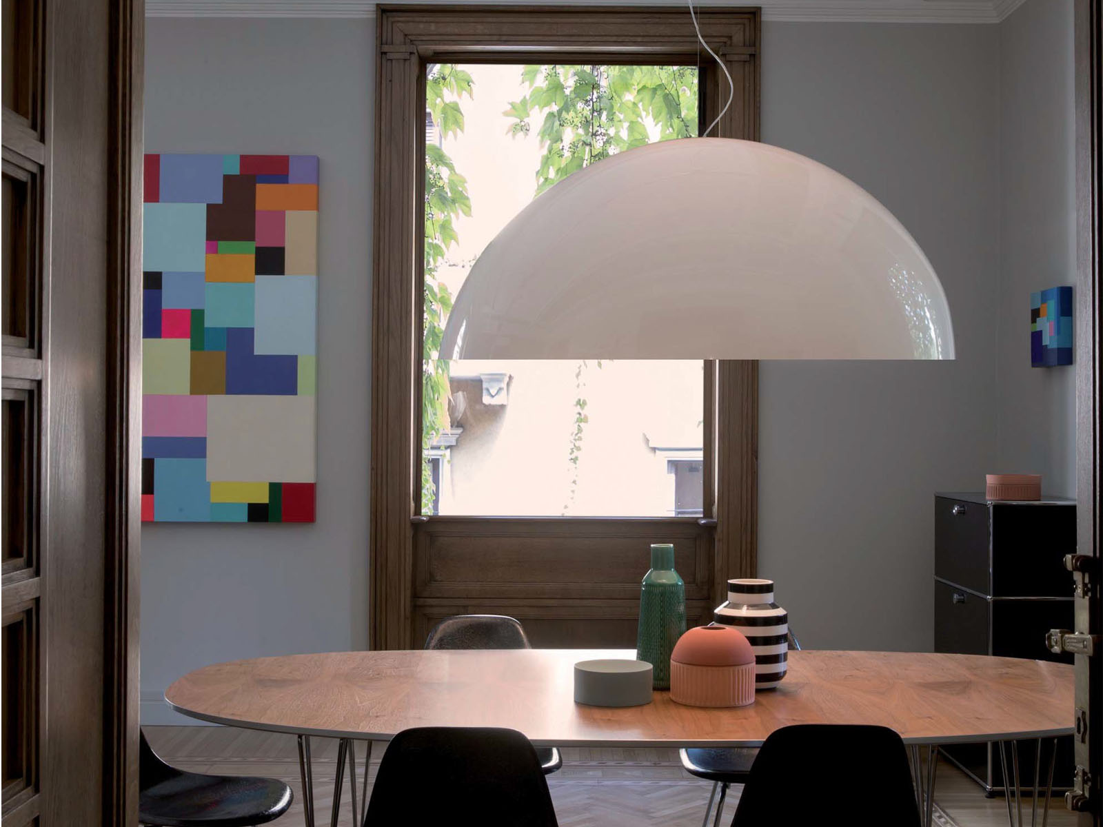 Oluce Sonora 493 Bc Suspension Lamp