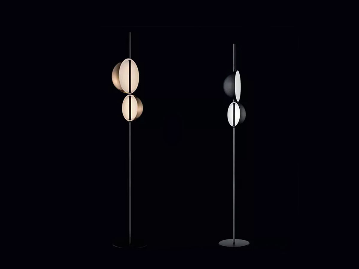 Oluce Superluna Floor Lamp