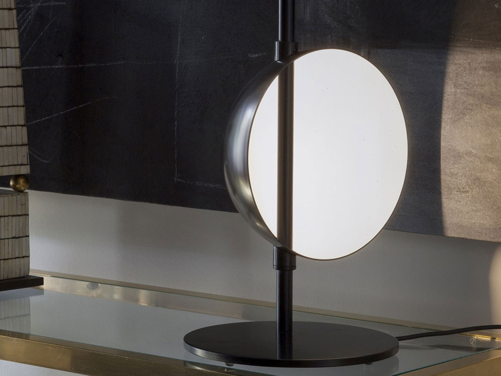 Oluce Superluna Table Lamp
