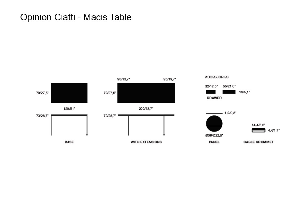 Opinion Ciatti Macis Table