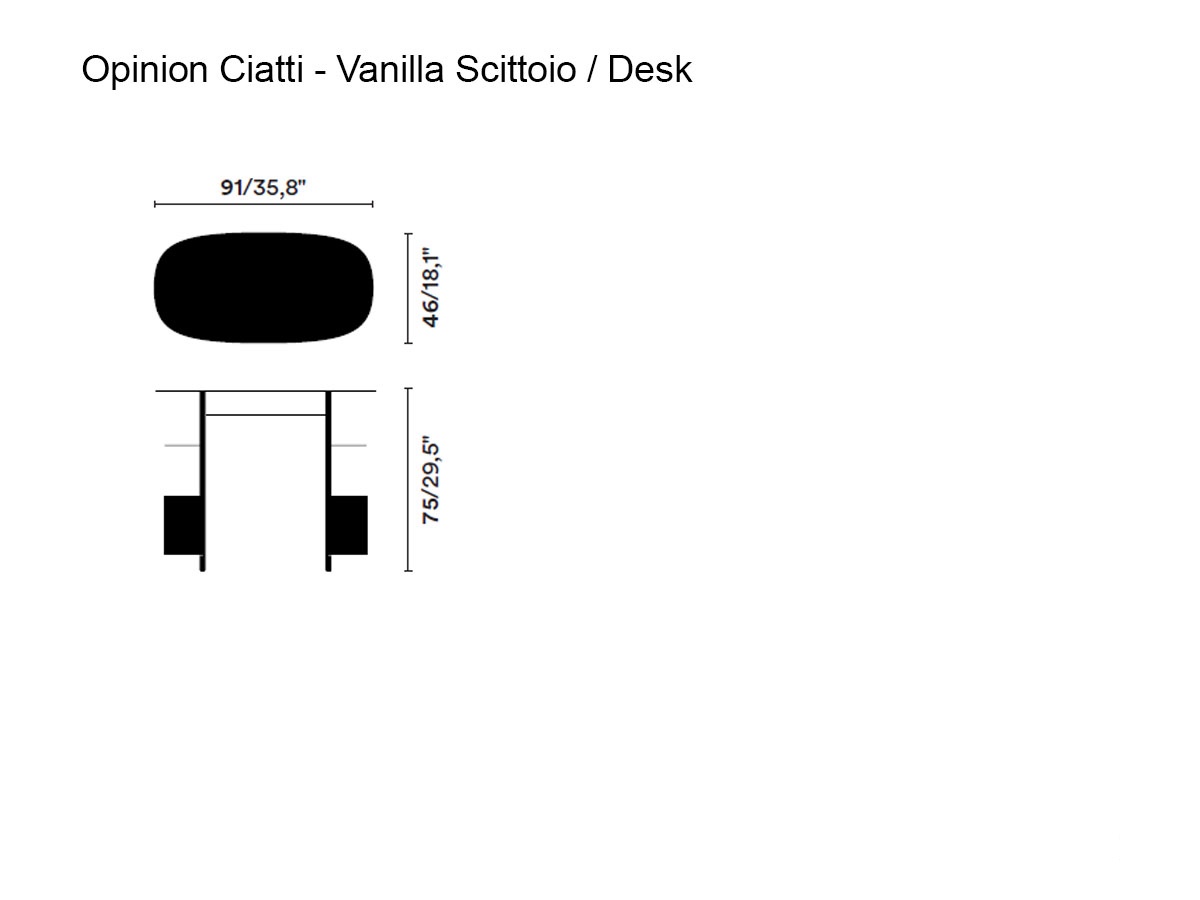 Opinion Ciatti Vanilla Desk