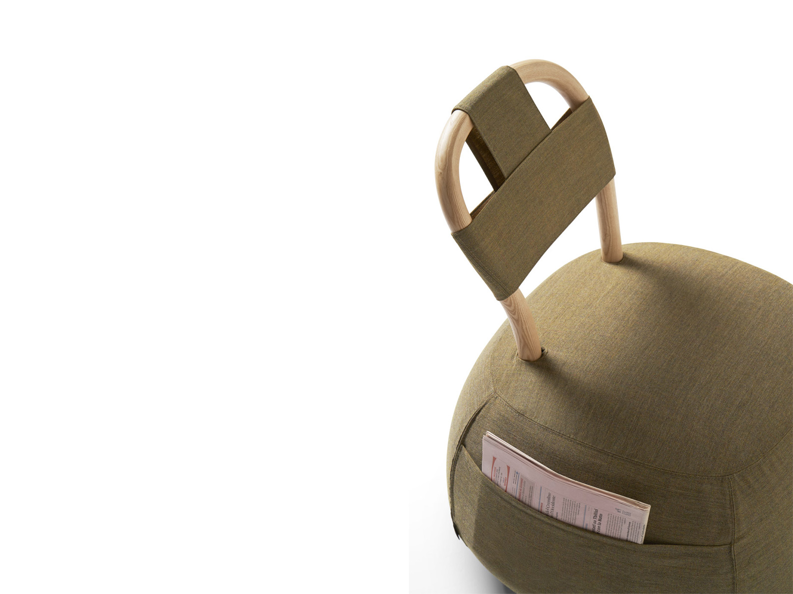Opinion Ciatti Yum Yum Pouf With Backrest