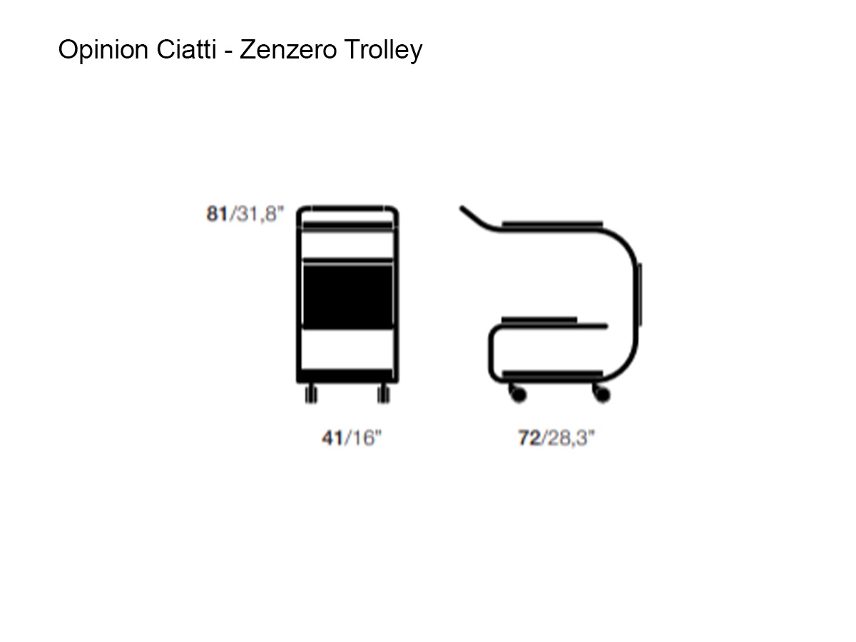 Opinion Ciatti Zenzero Trolley