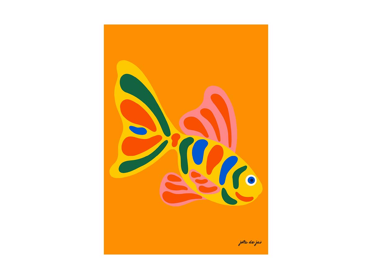 Постер Paper Collective Goldfish