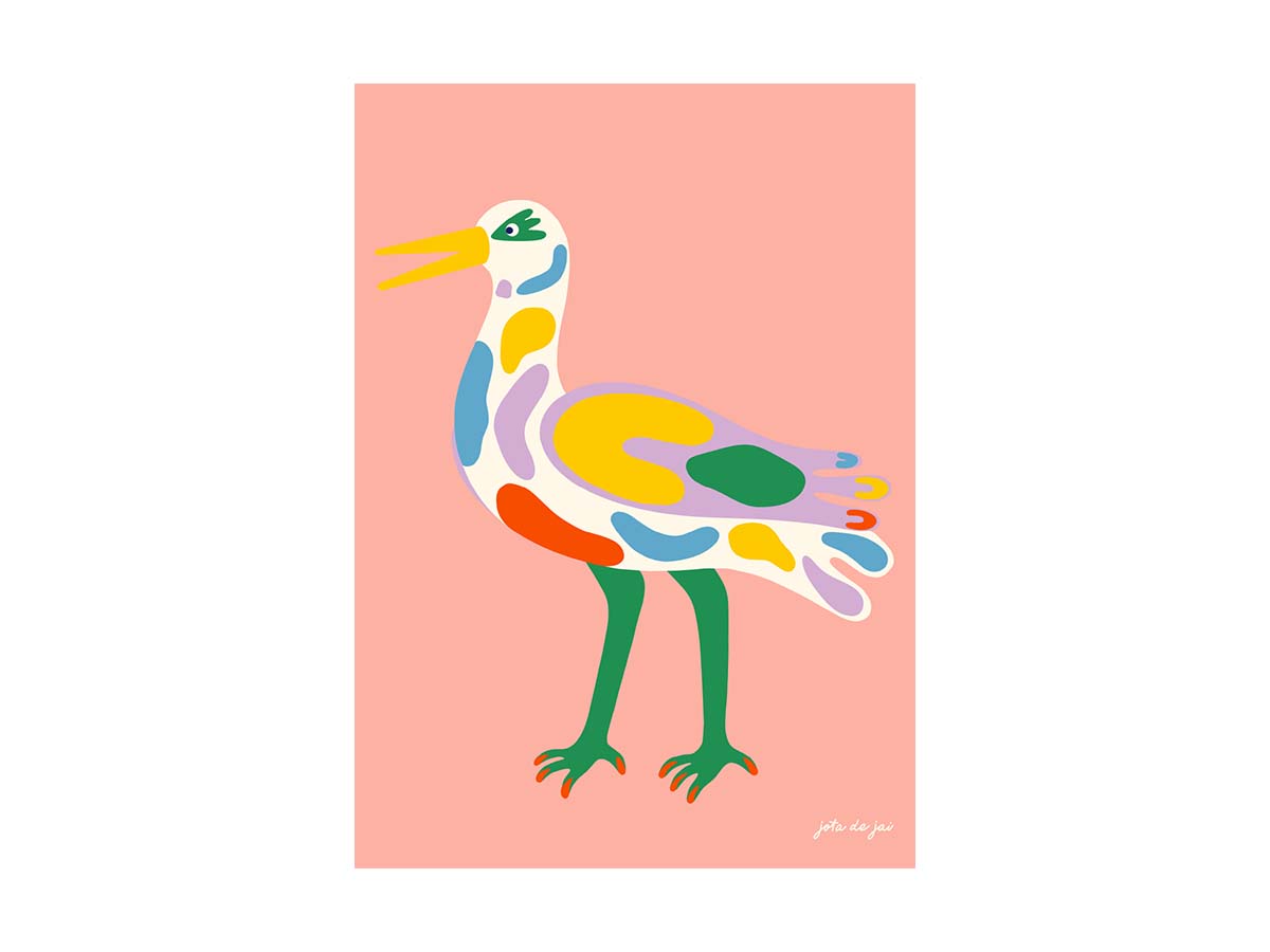 Постер Paper Collective Heron