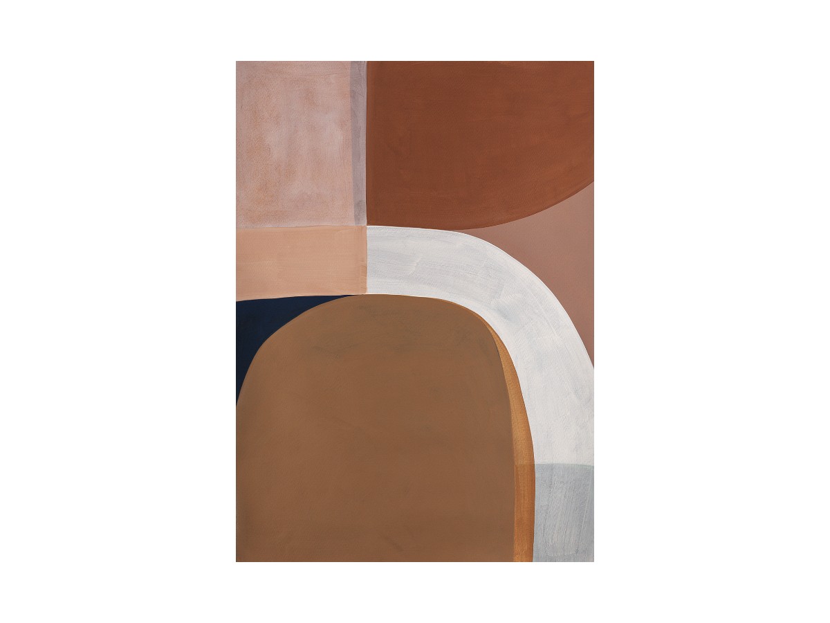 Постер Paper Collective Painted Shapes 01