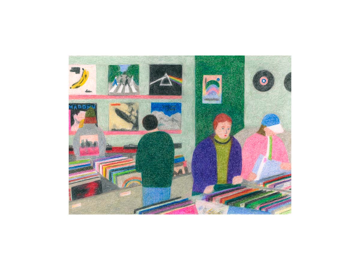 Постер Paper Collective Vinyl Shop