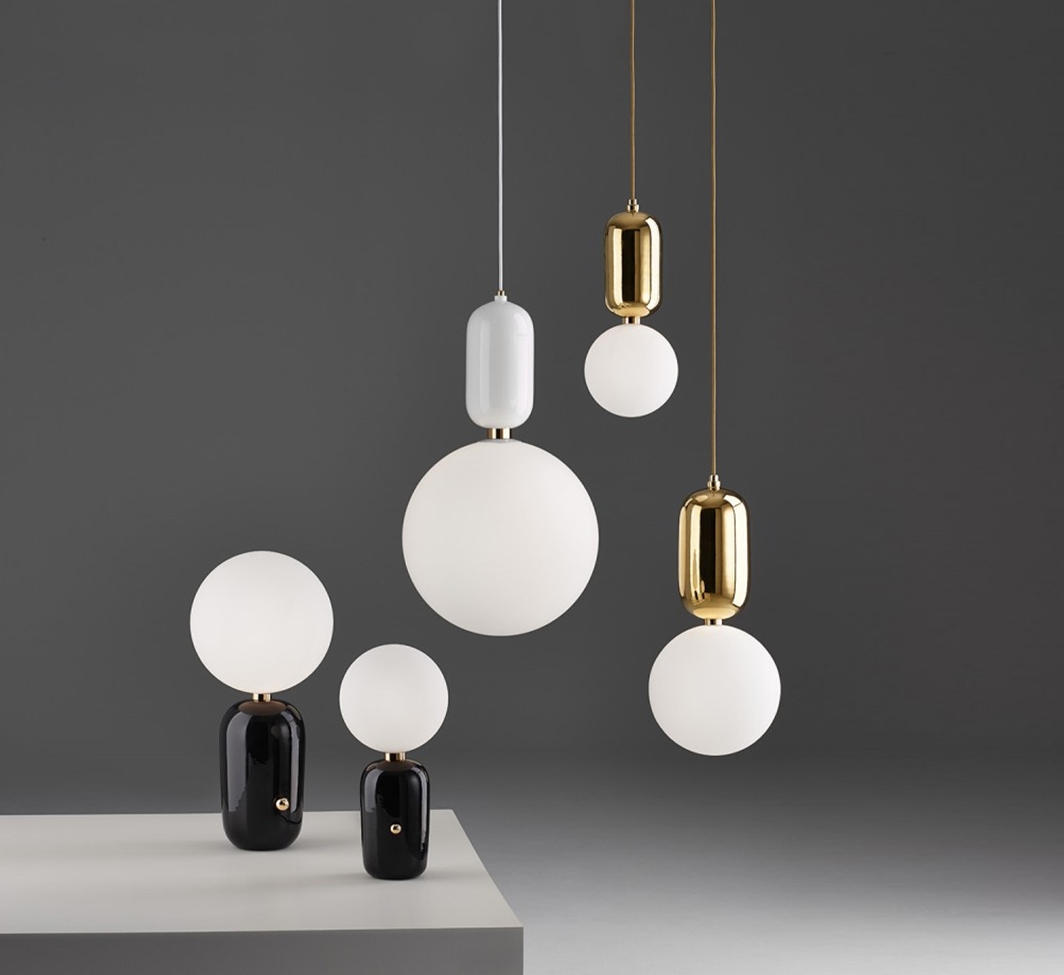 Parachilna Aballs T Gr Suspension Lamp