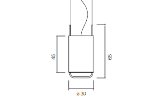 Parachilna Alistair T Suspension Lamp