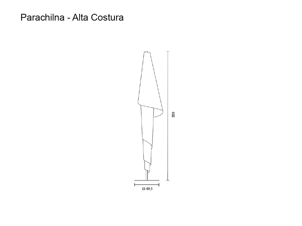 Parachilna High Costura Floor Lamp