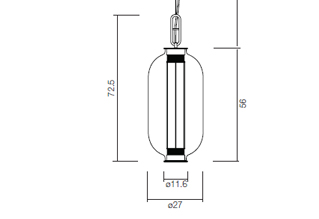 Parachilna Bai Ba Ba Suspension Lamp