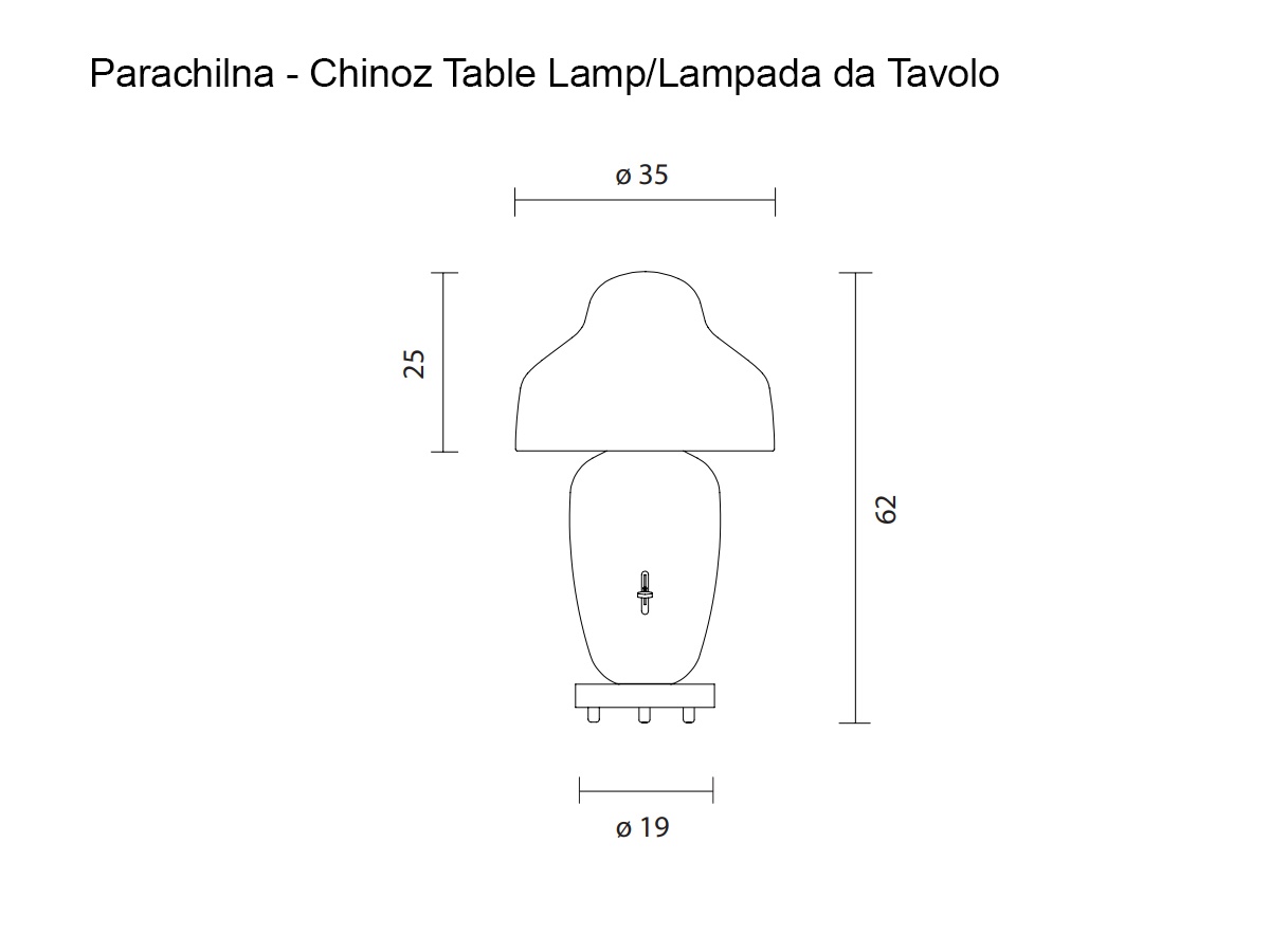 Parachilna Chinoz Table Lamp