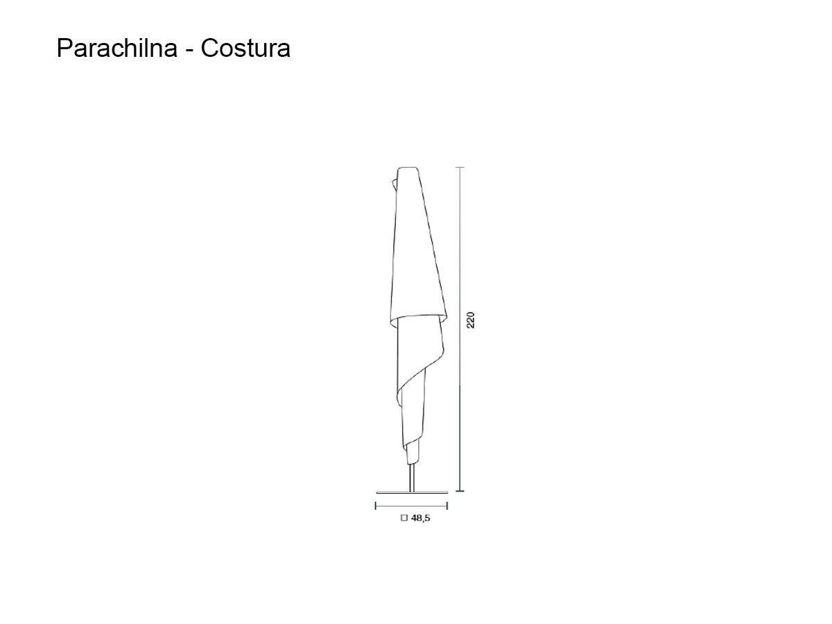 Parachilna Costura Floor Lamp
