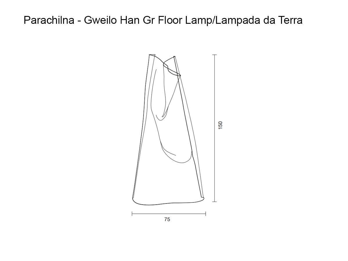 Parachilna Gweilo Han Gr Floor Lamp