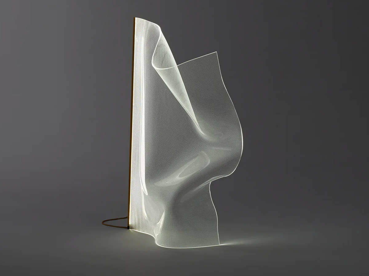 Parachilna Gweilo Qin Gr Floor Lamp