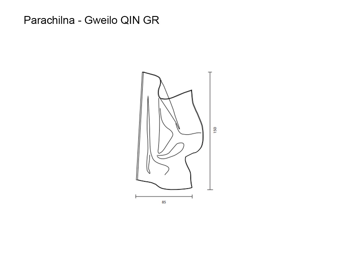 Parachilna Gweilo Qin Gr Floor Lamp