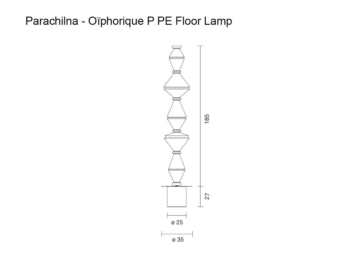 Parachilna Oiphorique P Pe Floor Lamp