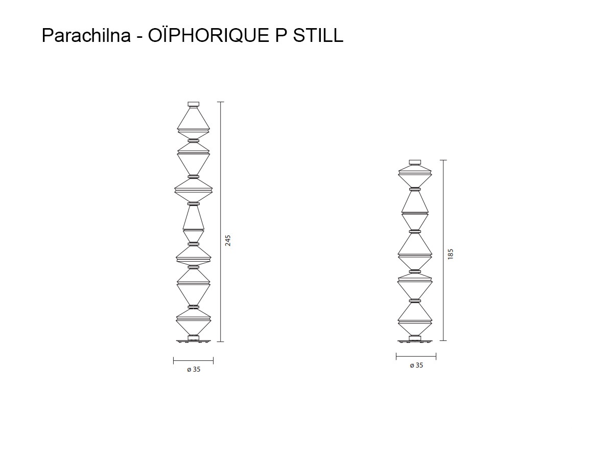 Parachilna Oiphorique P Still Floor Lamp