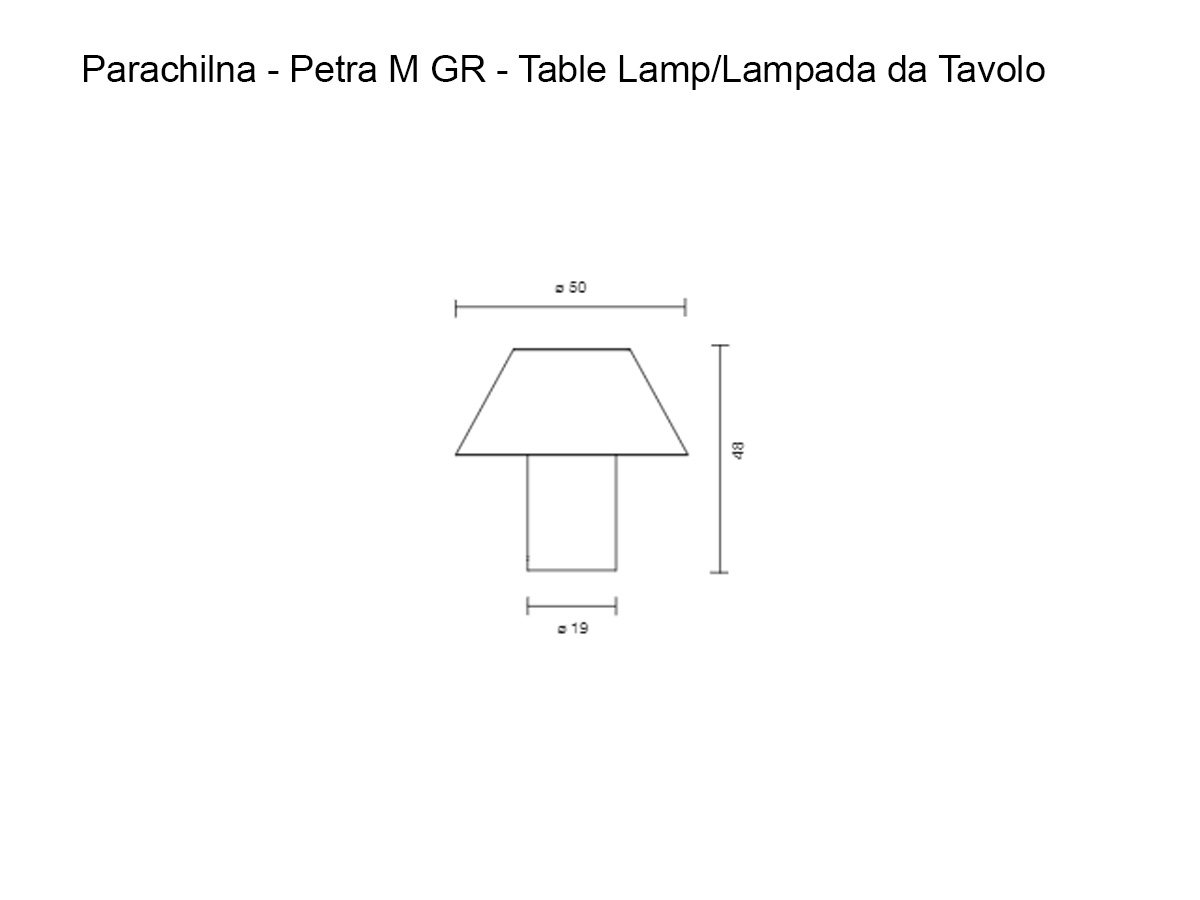Parachilna Petra M Gr Table Lamp