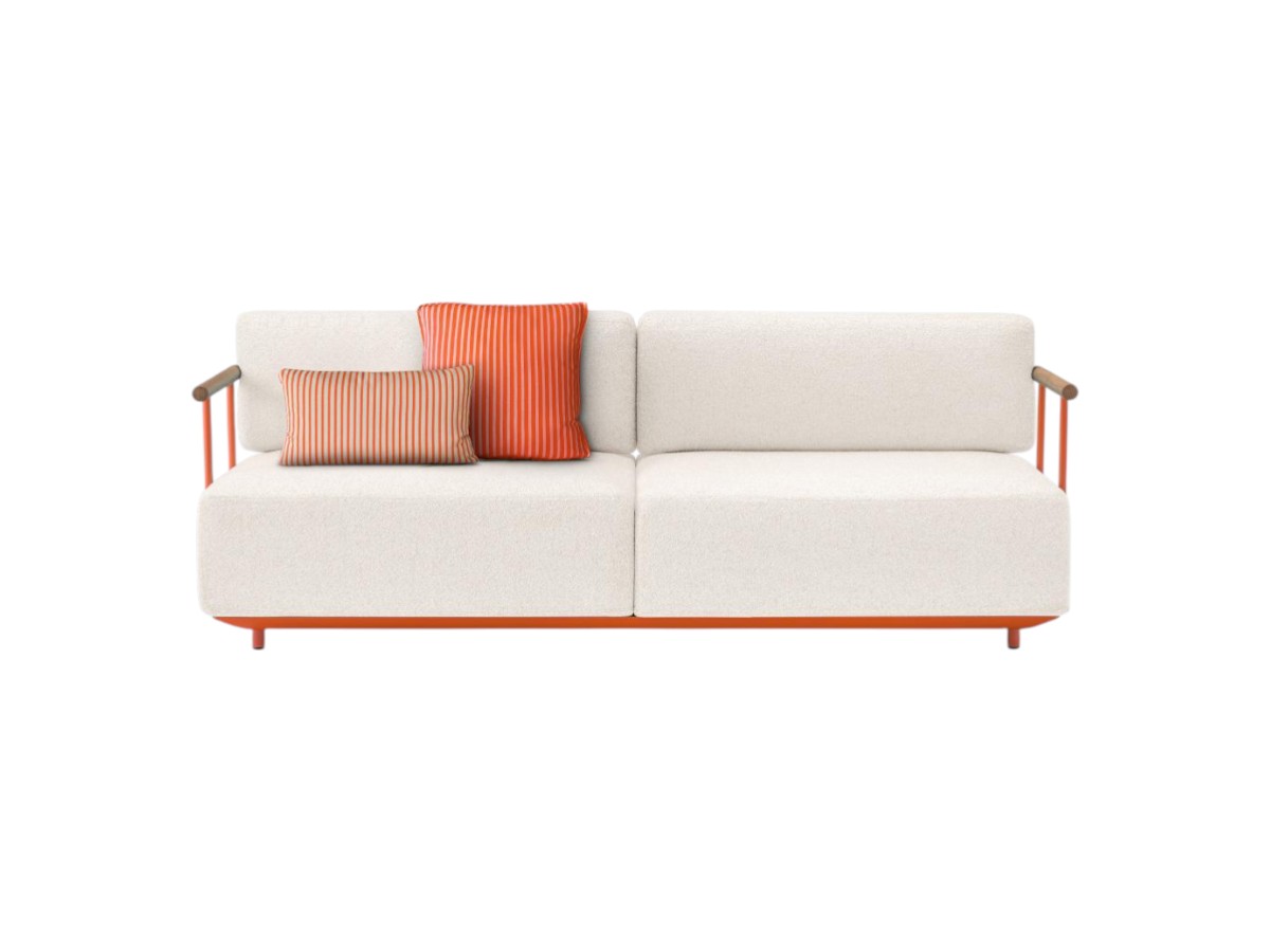 Pedrali Arki Outdoor Sofa With Armrest