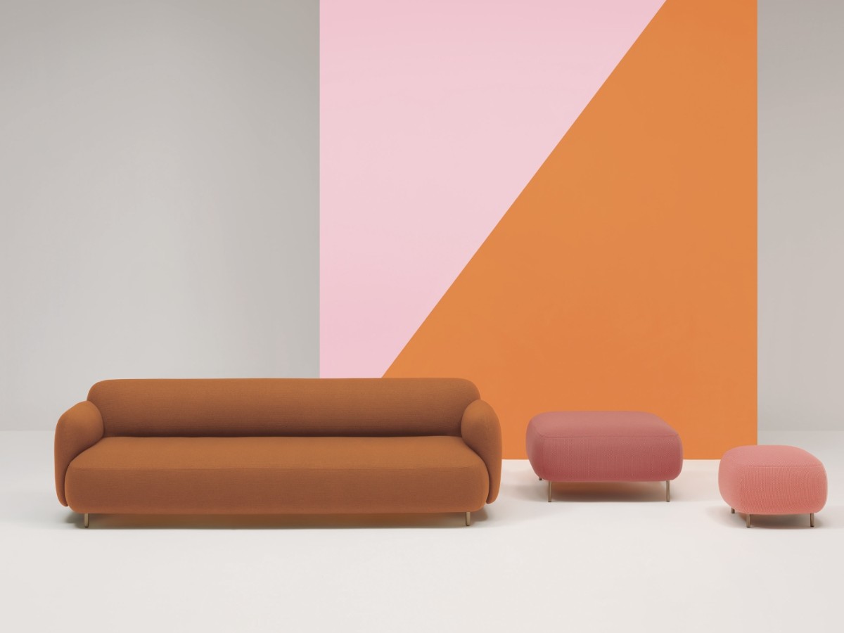 Pedrali Buddy 3 Seater Sofa