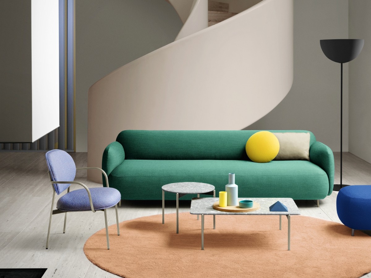 Pedrali Buddy 3 Seater Sofa
