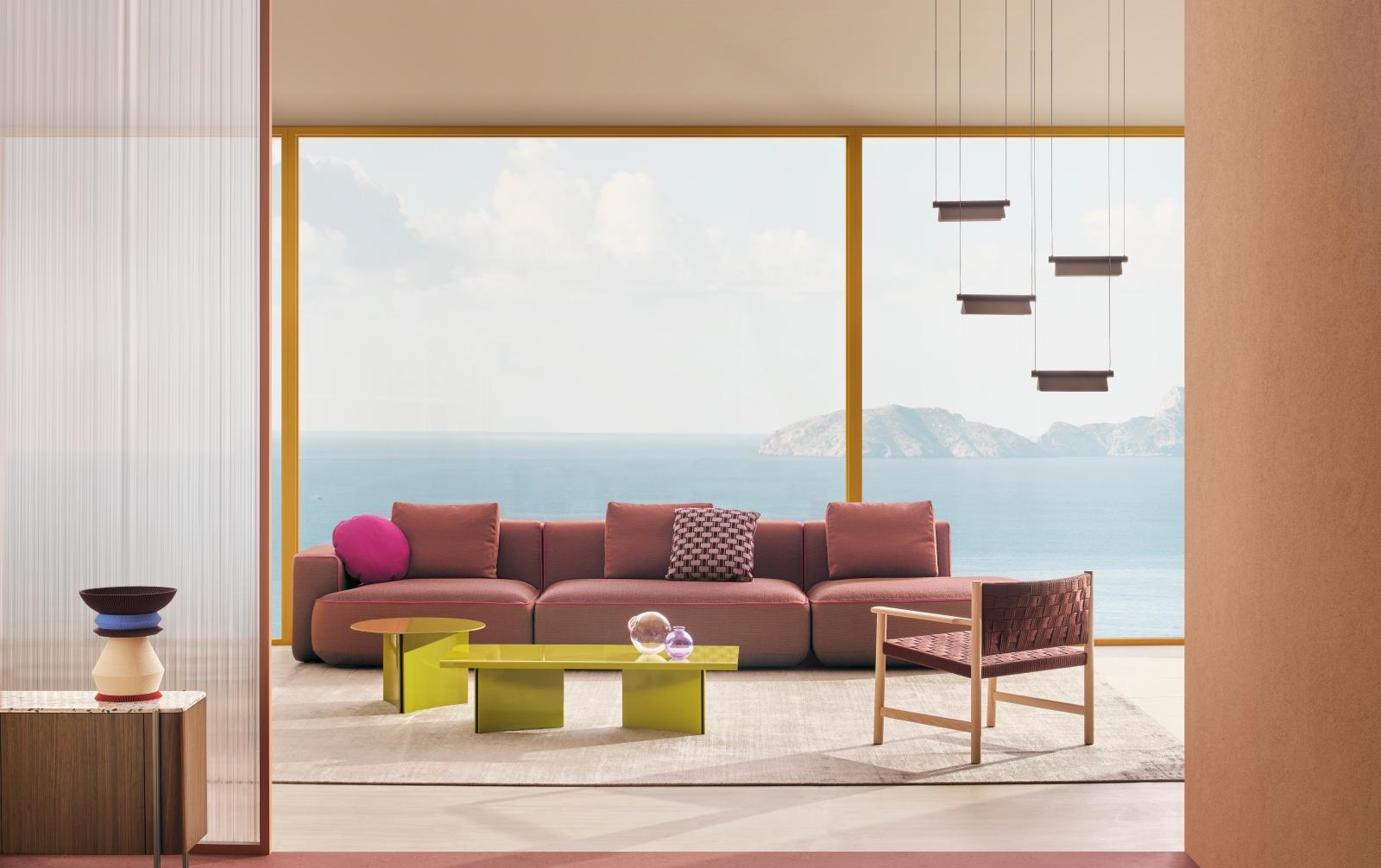 Pedrali Estratto Ett2 Outdoor Coffee Table Rectangular