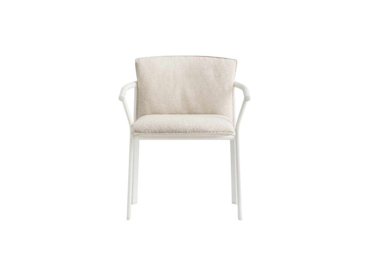 Pedrali Lamorisse 3684 Outdoor Chair With Armrests Seat And Back Cushion
