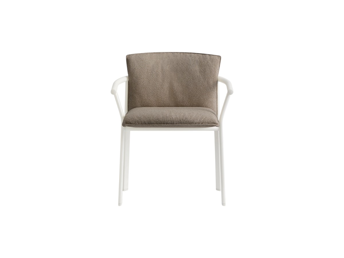 Pedrali Lamorisse 3684 Outdoor Chair With Armrests Seat And Back Cushion