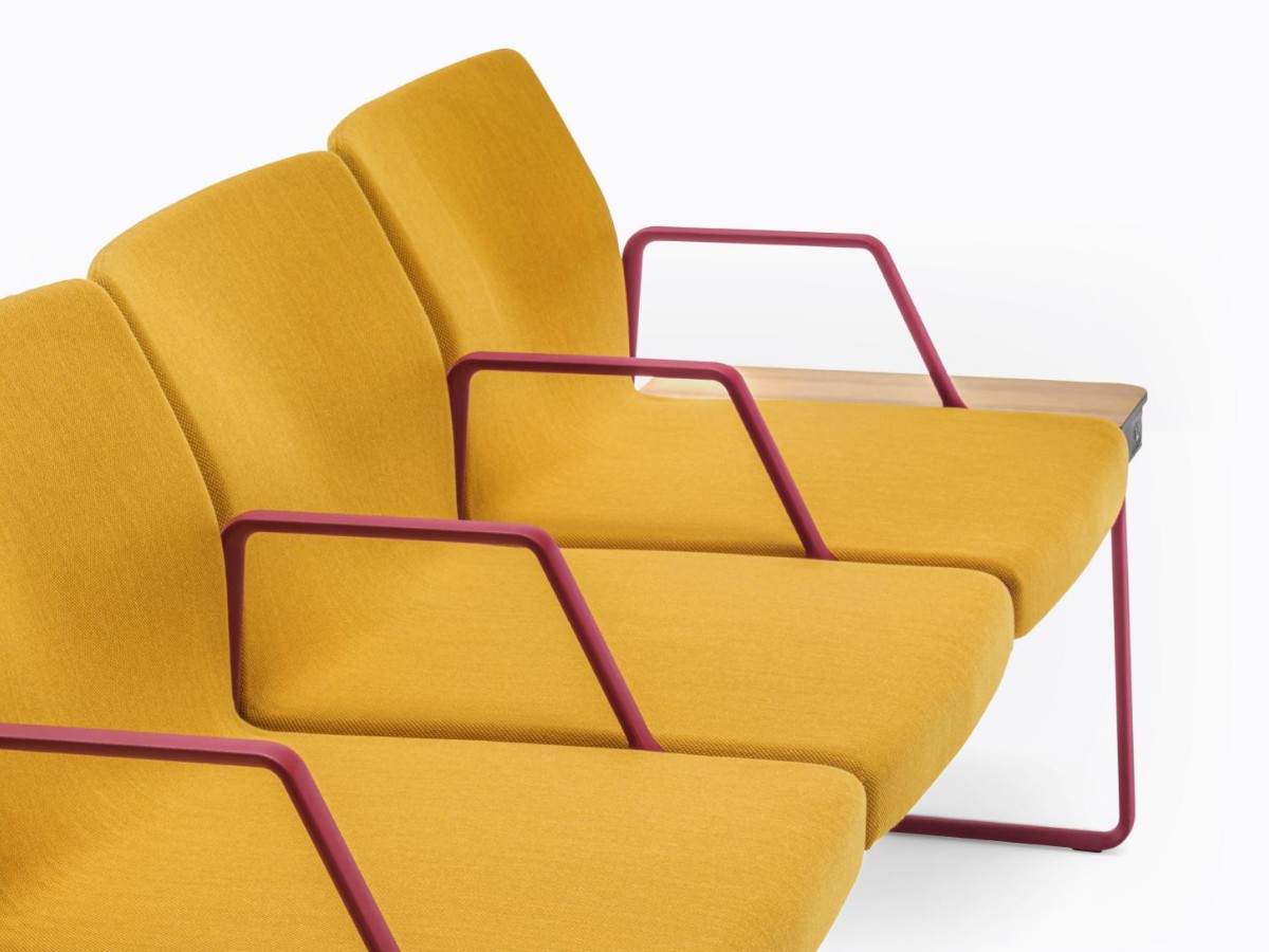 Pedrali Plural Soft Seating System With Armrests