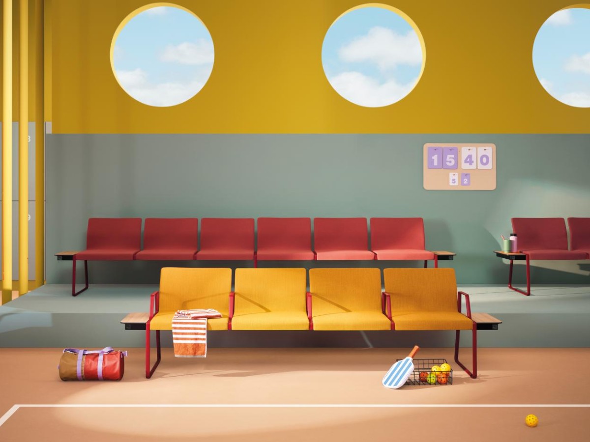 Pedrali Plural Soft Seating System With Armrests