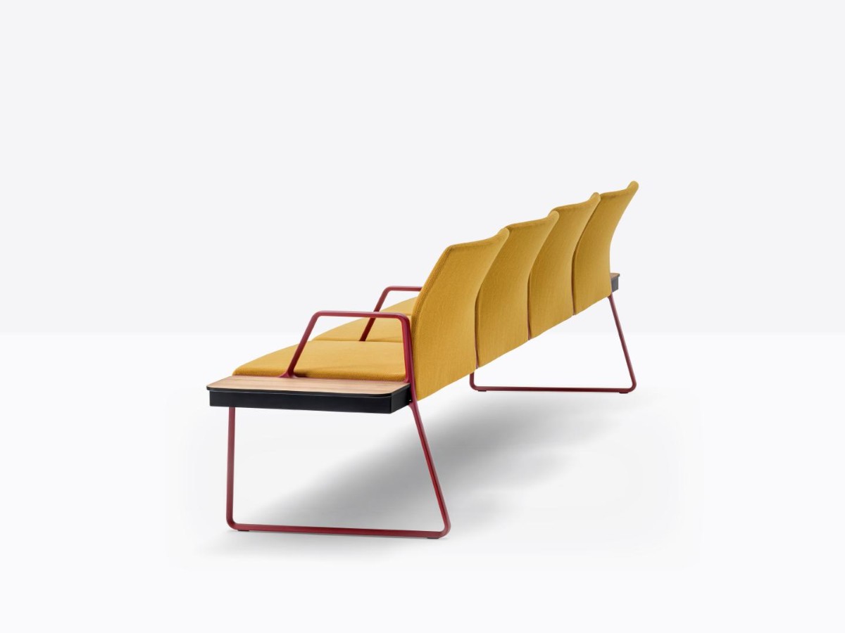 Pedrali Plural Soft Seating System With Armrests