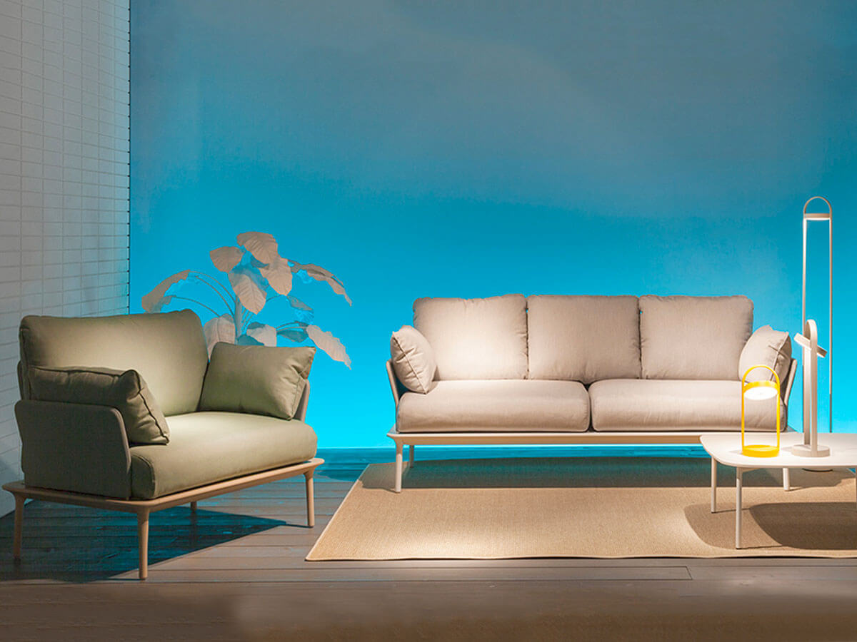 Pedrali Reva P Outoor Lounge Armchair