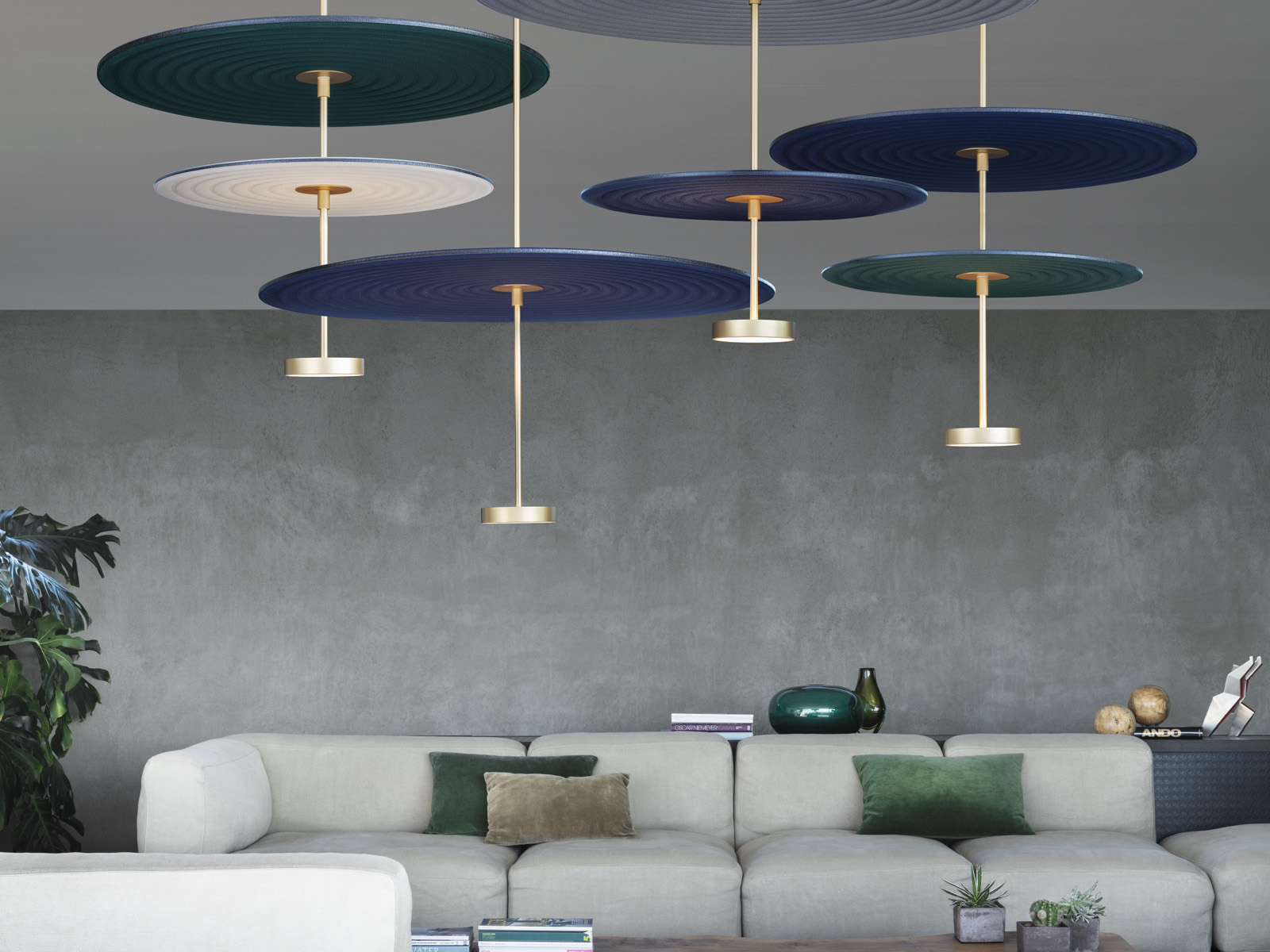 Penta Light Feel Large Suspension Lamp