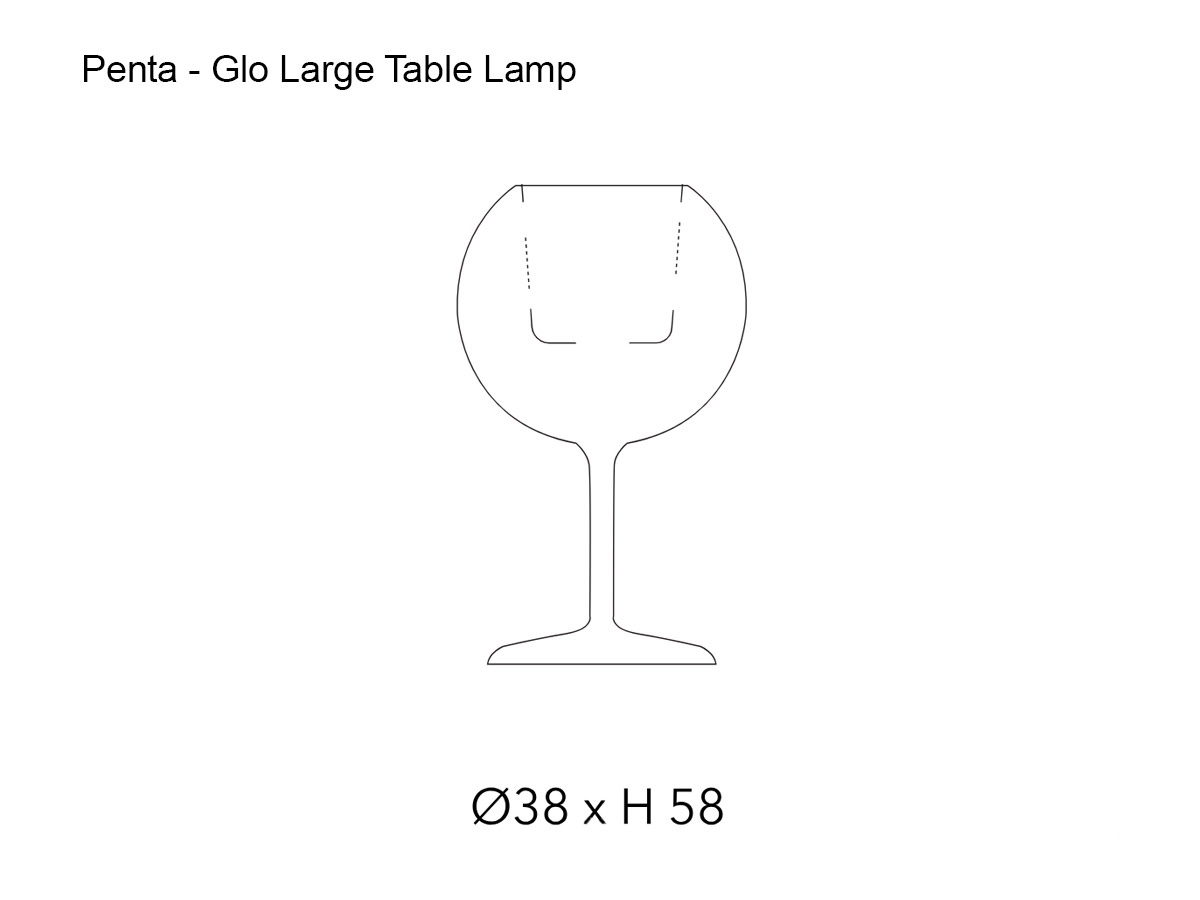 Penta Light Glo Table Lamp Large