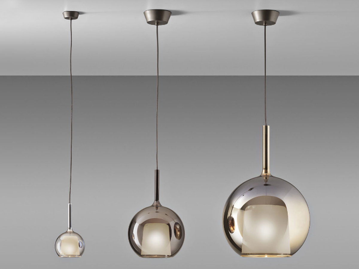 Penta Light Glo Multiple Composition 3 Suspension Lamp Round Plate O30 Cm