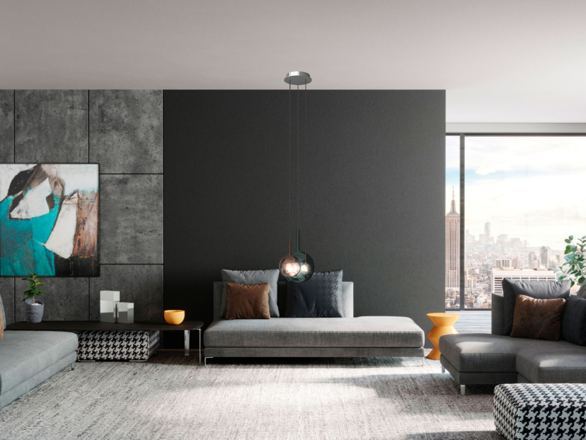 Penta Light Glo Multiple Suspension Lamp Composition 3