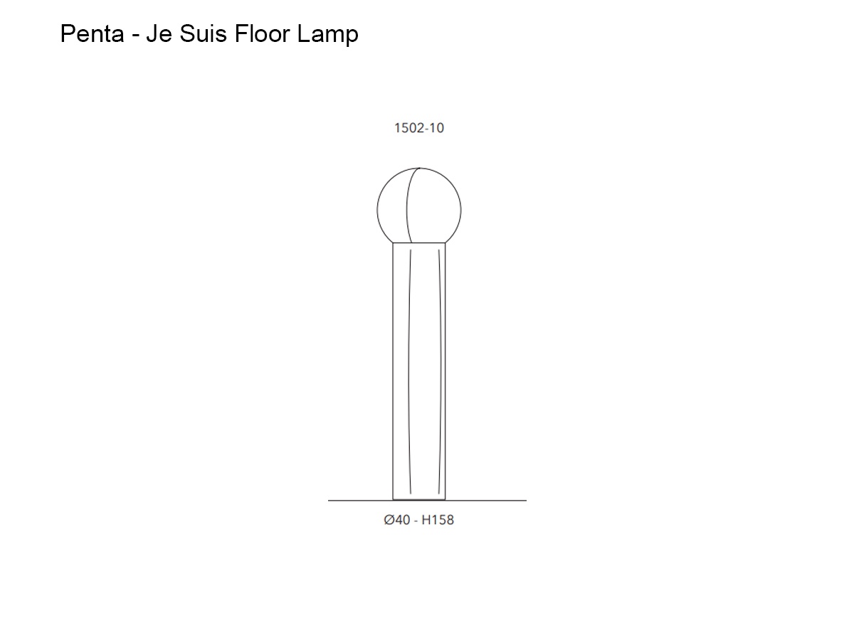 Penta Light Je Suis Floor Lamp