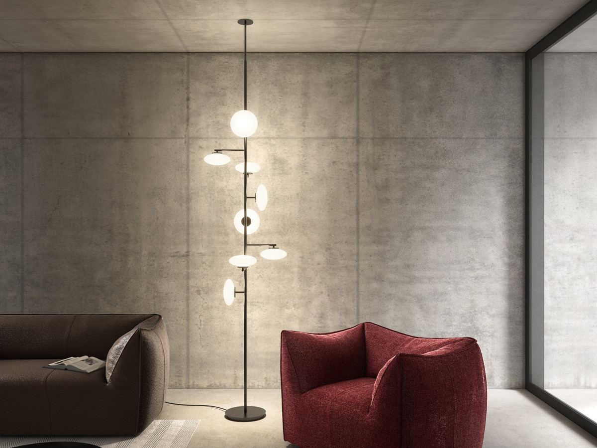 Penta Light Mami Floor Ceiling Lamp