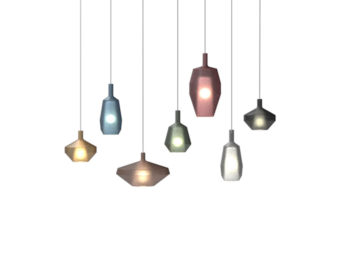 Penta Light Mom Multiple Composition 7 Suspension Lamp