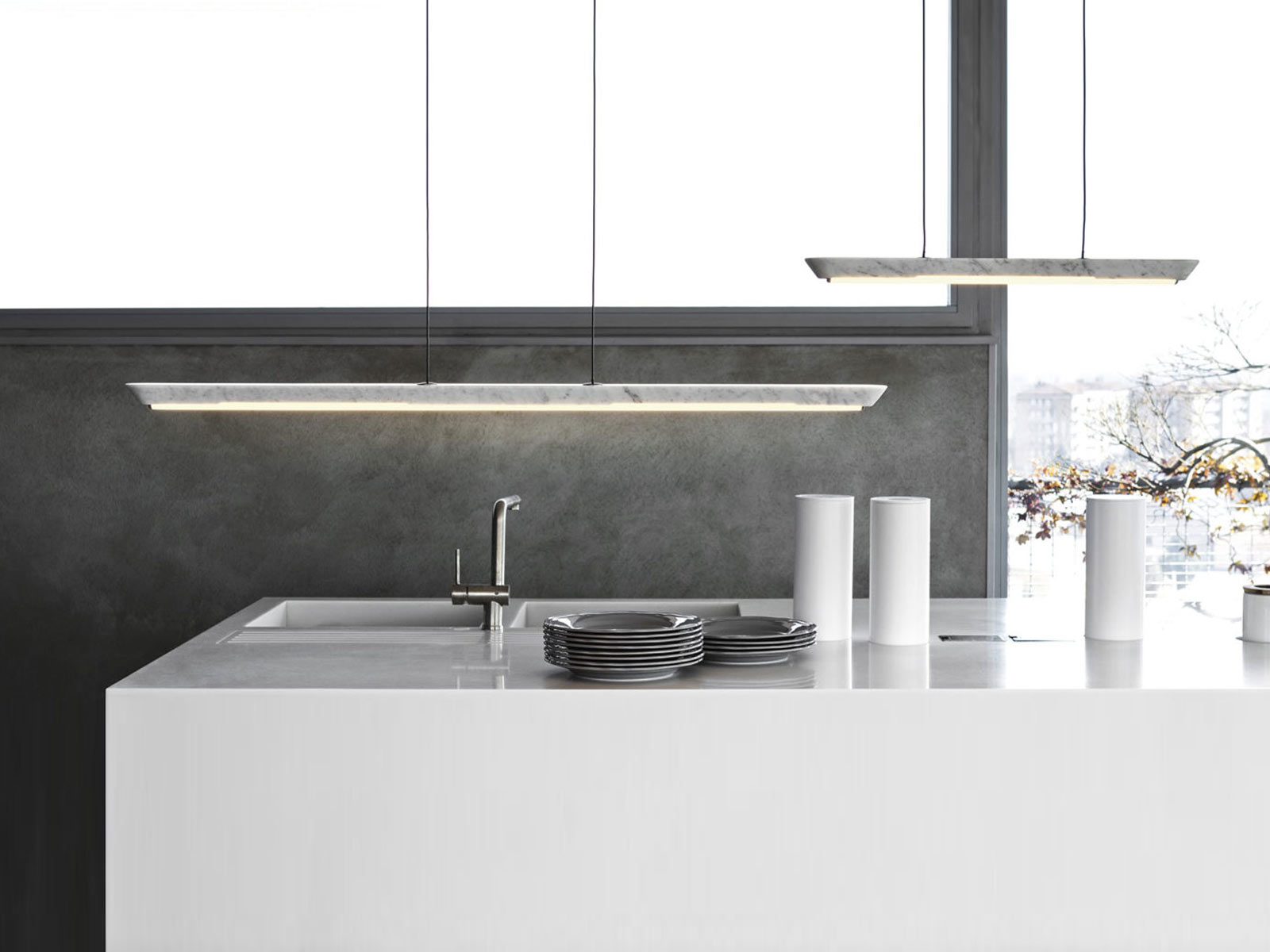 Penta Light Penta Woody Suspension Lamp