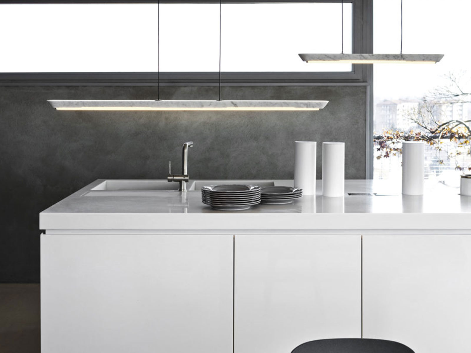 Penta Light Penta Woody Suspension Lamp