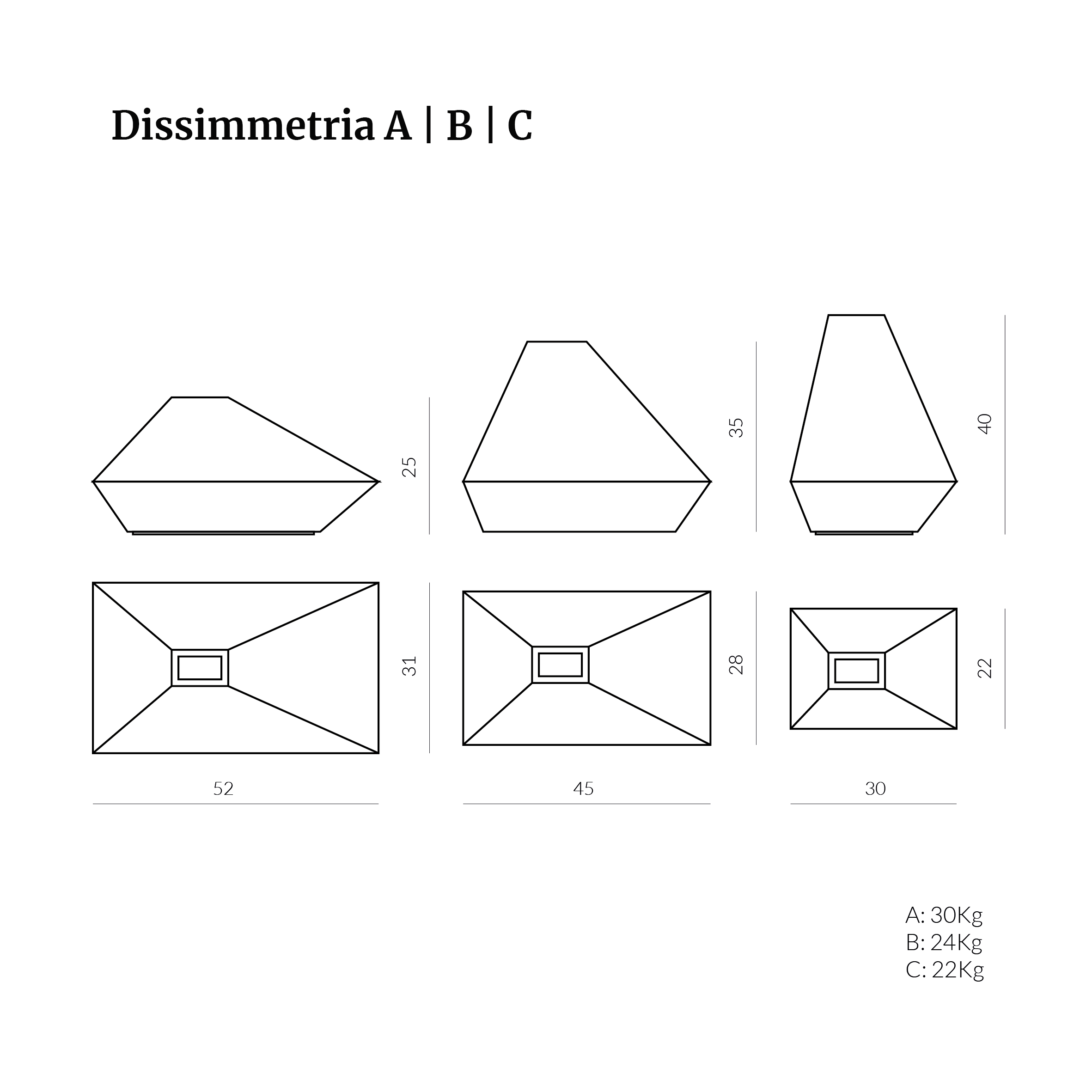 Pimar Dissimmetria Vase