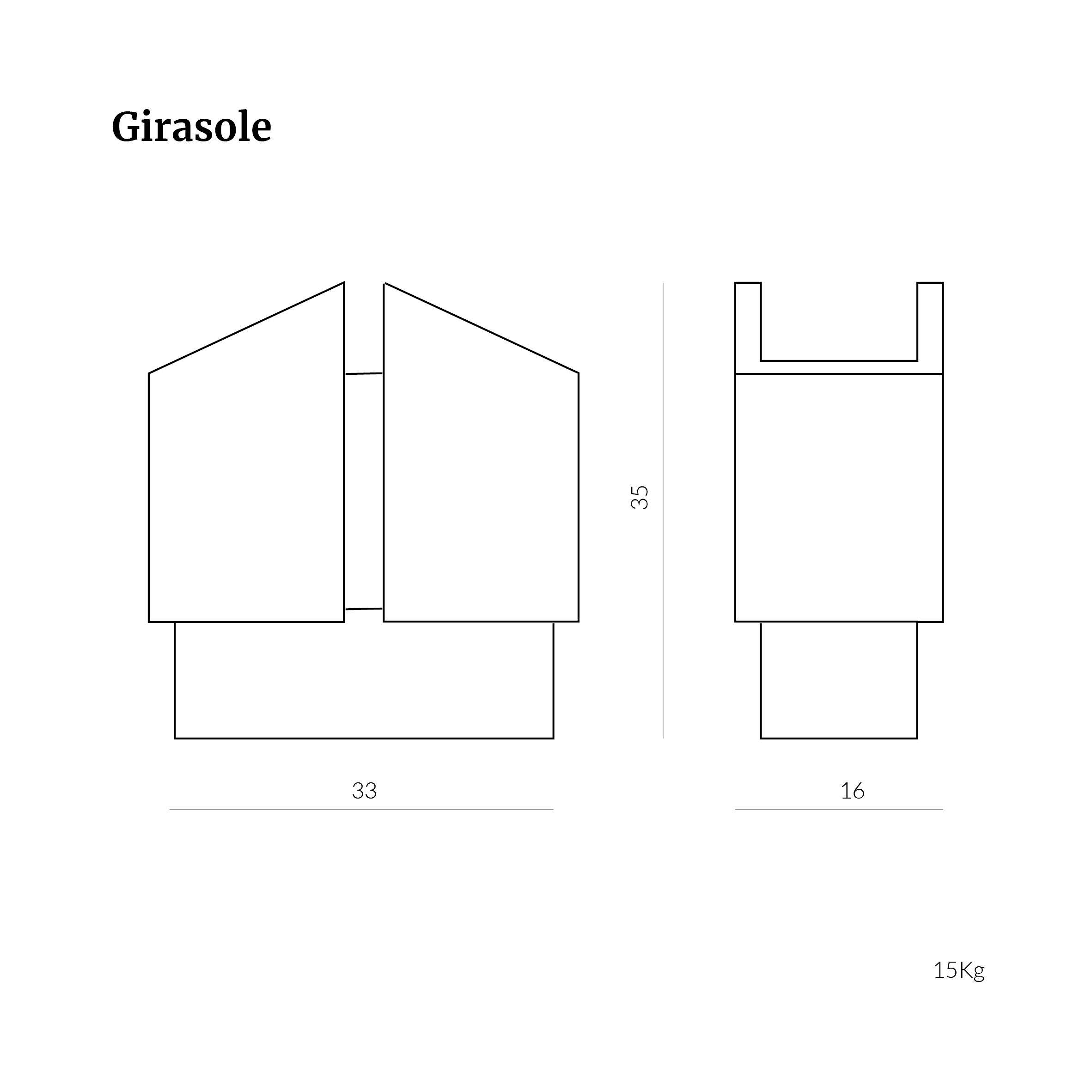 Pimar Girasole Vase