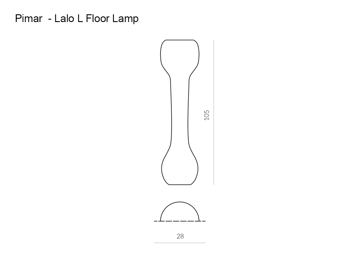 Pimar Lalo L Floor Lamp